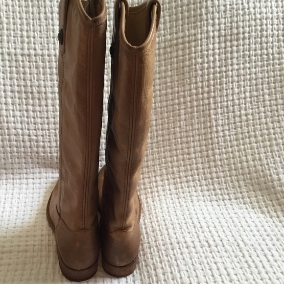 Melissa Button 2 soft cognac size 5 1/2 Frye boots - Picture 5 of 6
